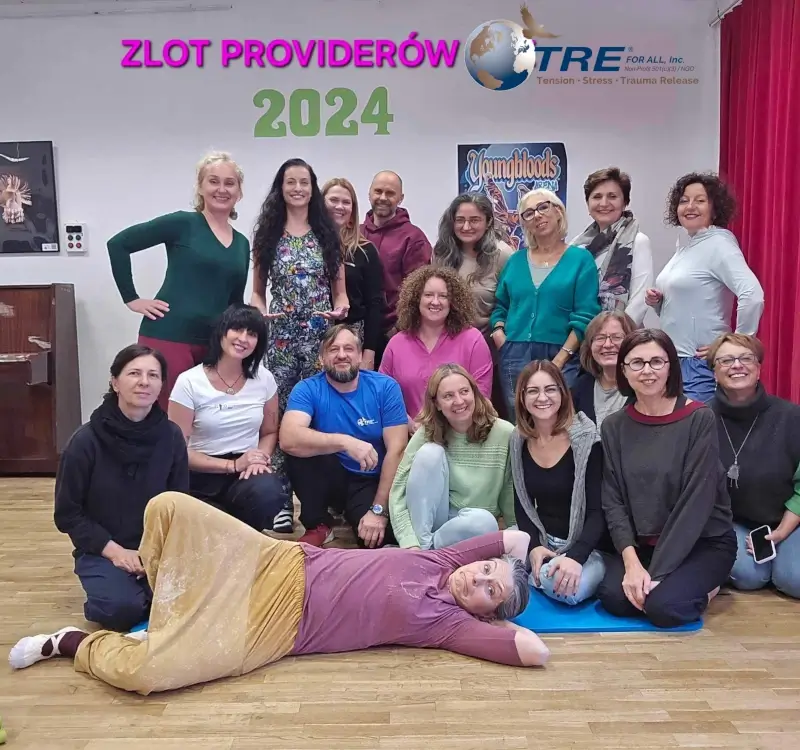 Zdjęcie grupowe uczestników zlotu providerów TRE® 2024