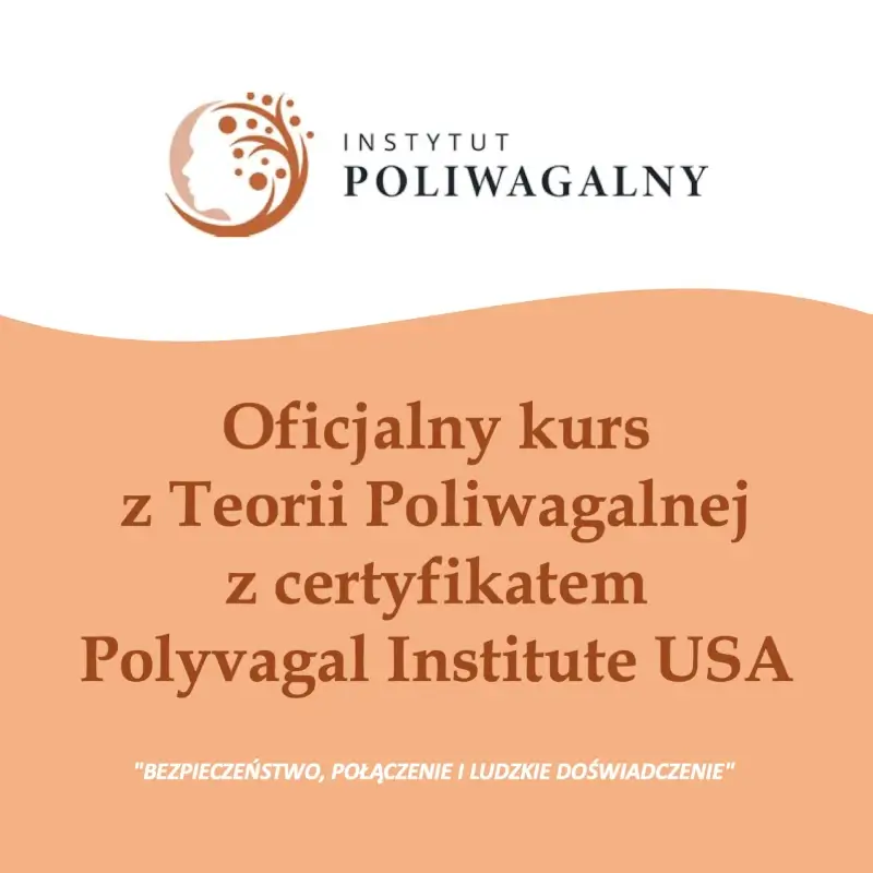 Baner dot. zapisów na oficjalny kurs z teorii poliwagalnej z certyfikatem