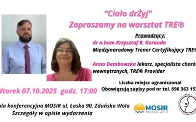 Ciało drŻyj. Warsztat TRE® Zduńska Wola