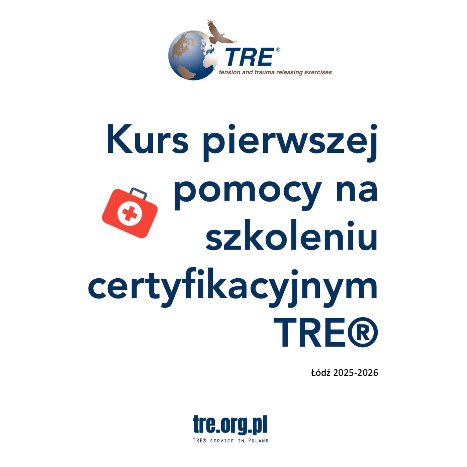 Kurs pierwszej pomocy na szkoleniu certyfikacyjnym TRE® w Łodzi