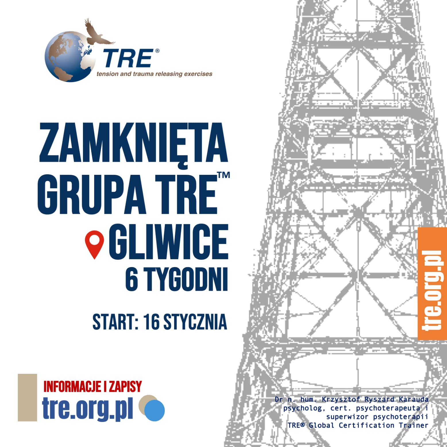 Zamknięta 6 tygodniowa grupa TRE Gliwice