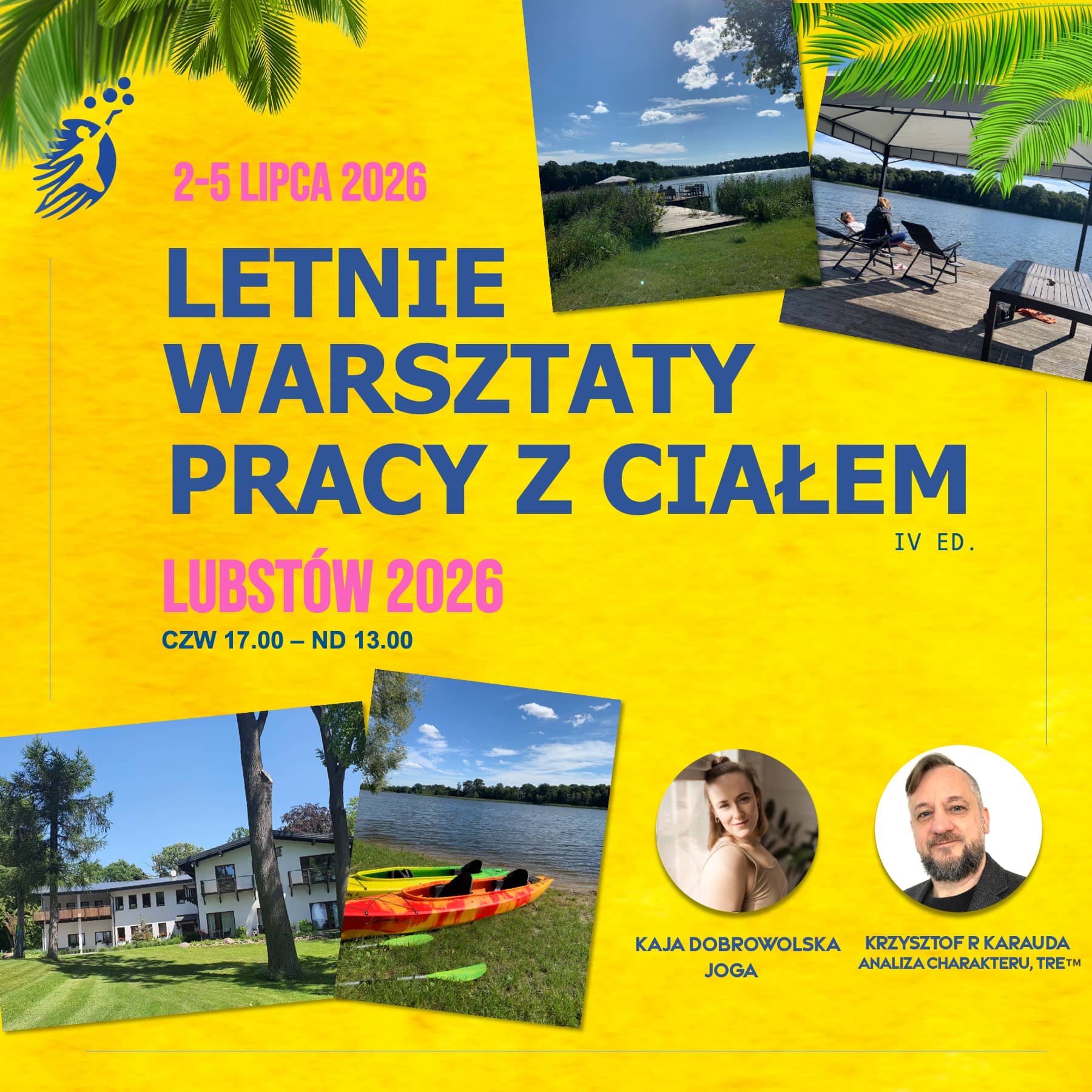 Letnie Warsztaty Pracy z Ciałem. Lubstów 2026